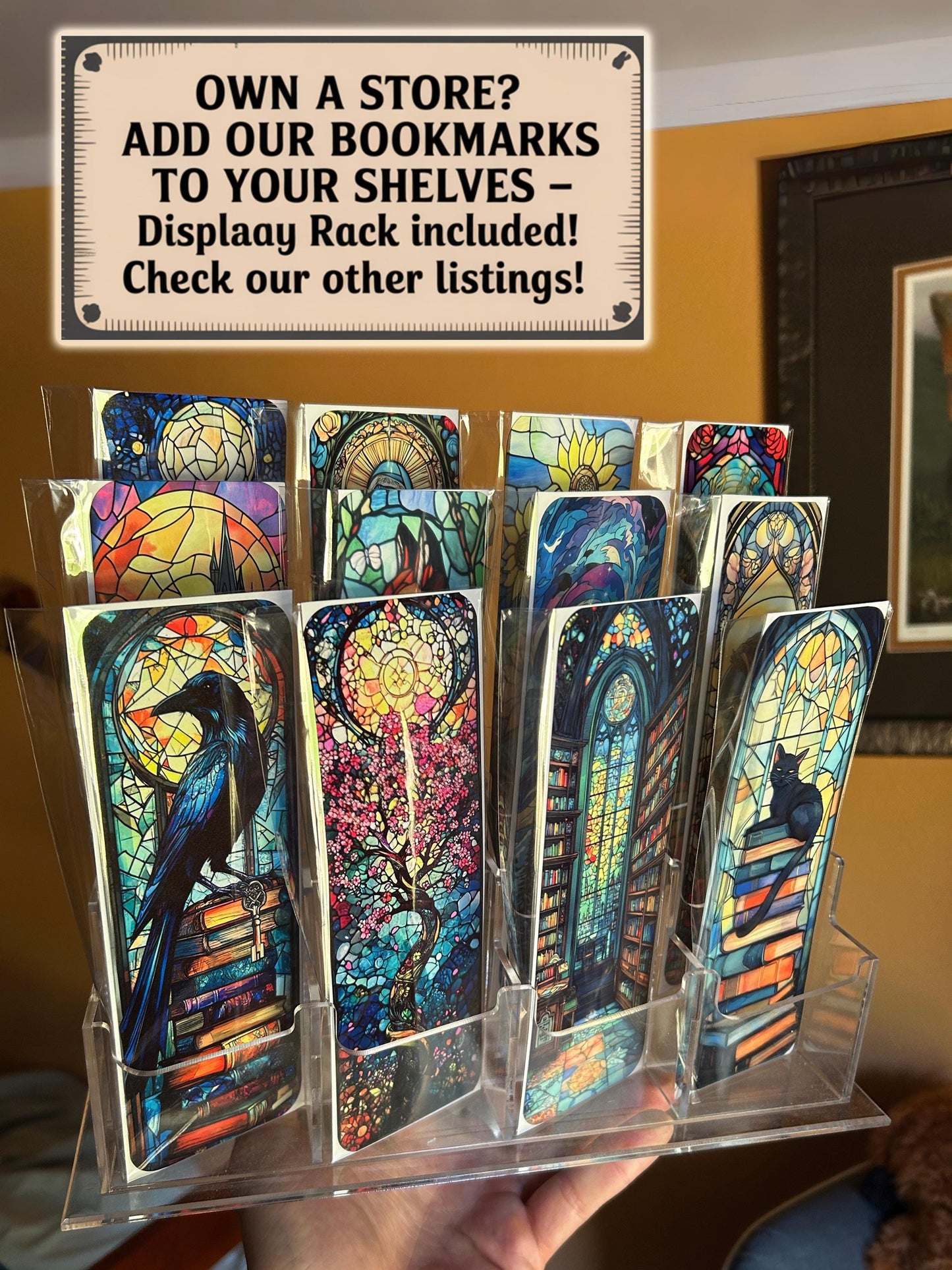 Alice in Wonderland Bookmark – Mad Hatter Bookmark | Whimsical Fantasy Gift for Book Lovers